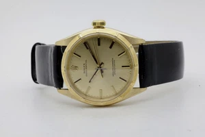 Rolex Oyster Perpetual 34 Gold 18K Ser 998+++ 1964 4615 JUST SERVICED - Picture 1 of 1