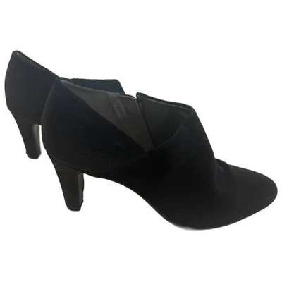 Botines para mujer Bandolini de gamuza negra. Talla 7. Foto 1 de 4