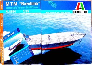 Italeri 1/35 M.T.M. Barchino barco de asalto modelo de plástico sin montar raro - Imagen 1 de 9