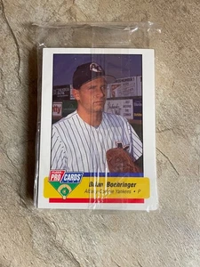 1994 Fleer Pro Cards Albany-Colonie Yankees Team Card Set - Sealed - Bild 1 von 2