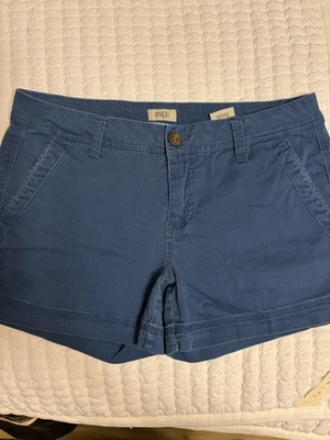 Pantalones cortos chinos para mujer BKE, azul, talla 28 Foto 1 de 4