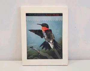 Colección de estampillas conmemorativas USPS 1992 estampillas montadas y chaqueta sin cordones MNH - Imagen 1 de 6