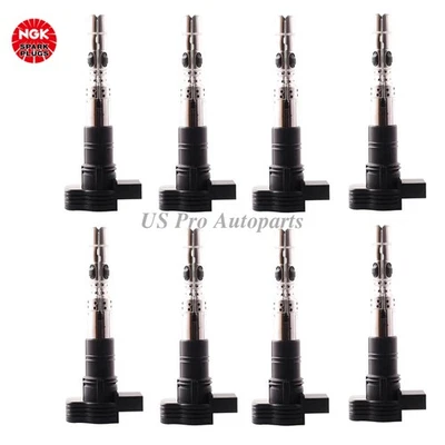 Bobinas de encendido NGK U5024 para Audi A6 A8 Quattro S4 V8 4,2 L 077905115F 8 piezas OEM NGK Foto 1 de 4