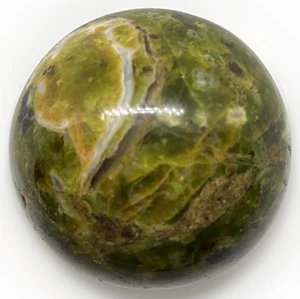 67mm .9LB Madagascar Green Opal Sphere Ball Quartz Crystal Display Specimen 397g - Picture 1 of 9
