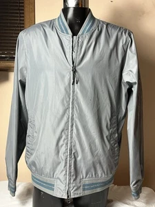 Ted Baker Men’s Gray Bomber Jacket TB Size 5 US XL - Picture 1 of 9