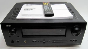 Denon AVR-590 HDMI Stereo Surround Sound Receiver Bundle W/Remote & Manual - Picture 1 of 6