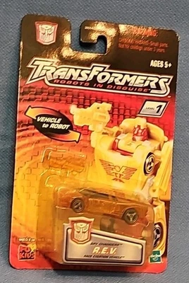 Transformers RID 2002 Spy Changers R.E.V. Race Exertion Vehicle Autobot NEW! - Image 1 of 2