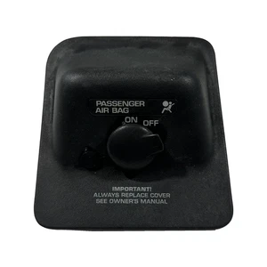 2001 2002 Jeep Wrangler Passenger A Bag Restraint System On/Off Disarm Switch - Picture 1 of 2