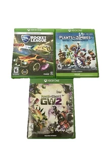 Assorted Xbox One Games Plant Zombie. Rocket League - Picture 1 of 1