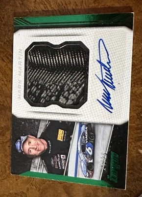 2016 Panini Torque Jumbo Tire Signatures Green  #24 /25 Mark Martin #JTS-MM Auto - Image 1 of 2
