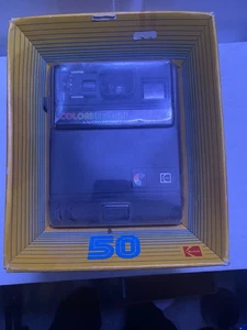 Vintage 1970s Kodak Colorburst 50 Instant Camera IOB Made in USA w/ Strap Manual - Bild 1 von 3