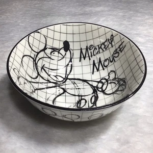 Disney Mickey Mouse Open Arms Sketch 4,75" Leckerbissenschale mit Original Aufkleber - Bild 1 von 10