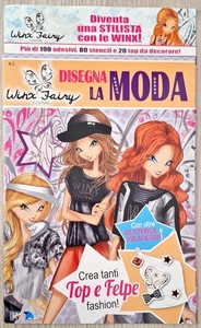 Winx Club Fairy Couture n. 2 Disegna la Moda Stencil Stickers 2016 - Picture 1 of 4