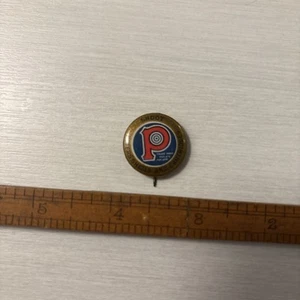 Vintage 1" Peters Shoot Shell & Cartridges Ammunition Hunting Pinback Button Pin - Picture 1 of 4