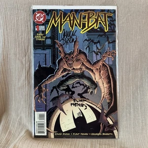 Man-bat 1 1996 Signed by Flint Henry 124, Chuck Dixon DC Comics 328/750 - Picture 1 of 7