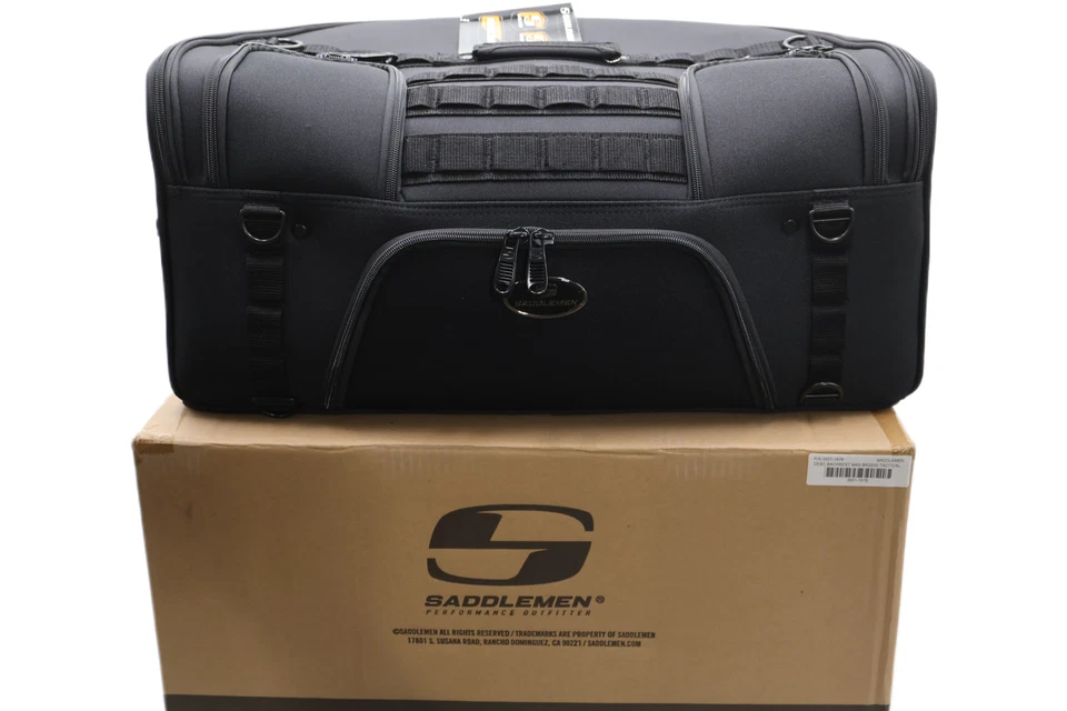 NUEVA BOLSA DE RESPALDO TACTICAL BR2200 PARA SILLINES SE ADAPTA A HARLEY-DAVIDSON TOURING Foto 1 de 4