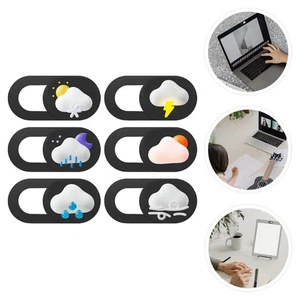 6 Pcs Kameraabdeckung Webcam-Sichtschutzabdeckung Kamera-Sichtschutzabdeckung - Afbeelding 1 van 12
