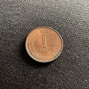 🇸🇬 bN20 1979 Singapore 1 Cent Coin Coin (tk439) - Picture 1 of 2