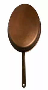 SPRING Copper Stainless Oval Pan Fish Skillet 16x9.25” Switzerland F8-7 - Picture 1 of 7