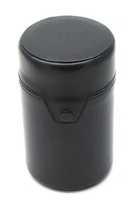 Rollei Black Leather Lens Case - 55mm Internal Diameter, 120mm Depth - UK Dealer - Picture 1 of 4