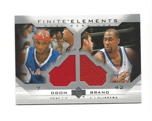2003-04 UD FINITE ELEMENTS LAMAR ODOM ELTON BRAND WARM-UPS #21 HEAT/CLIPPERS - Bild 1 von 1