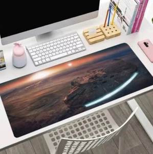 Star Wars Millennium Falcon Mouse Pad Large - Picture 1 of 5