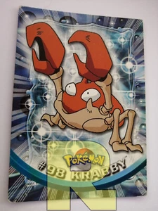 Krabby 98 ® Topps Trading Cards 2000 Series 2 ® Pokemon ® Italiano ® Good - Picture 1 of 2