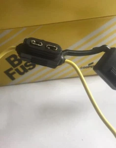 Automotive In-Line Fuseholder - ATC Blade Fuses - 24A 32VDC 16AWG - BUSS HHF - Picture 1 of 4