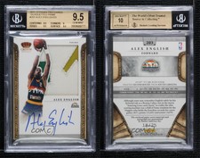 2011-12 Preferred Silhouettes Prime Signatures /25 Alex English BGS 9.5 Auto HOF