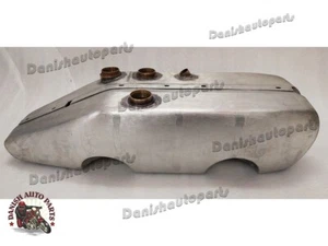 GAS FUEL TANK FOR HARLEY DAVIDSON J & F SERIES 1922 TO 1924, SOLDERED TIN PLATED - Picture 1 of 11