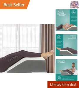 Comfortable Jacquard Leg Elevation Pillow - Adjustable Support for Better Sleep - Picture 1 of 10