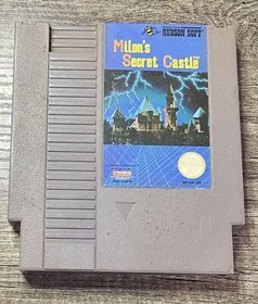 Milon's Secret Castle Nintendo NES Tested and Working