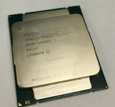 Intel Xeon Processor E5-2620 v3 6-Core 15MB L3 Cache 2.40GHz CPU, SR207 - Image 1 of 3