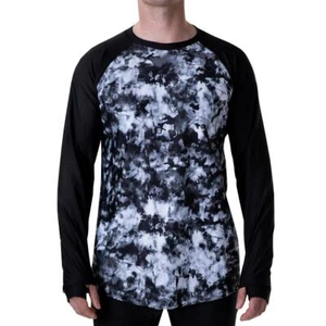 BlackStrap Skyliner Crew Top Men's Tie Dye Black S - Picture 1 of 1