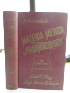 1948 An Introduction to Materia Medica and Pharmacology Krug & McGuigan HC - Picture 1 of 8
