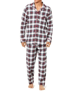 Family Pajamas Christmas Matching Plaid Flannel Pajama Set Men's Size XL, NWT - Picture 1 of 4