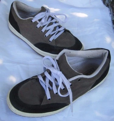 LL Bean Kids Colorblock Leather Suede Athletic Fashion Sneakers Shoes Boys 8 M - Image 1 of 4