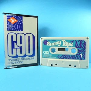 🍒 1x AGFA Low-Noise C90 * Sunny Tape * Cassette Kassette кассета * 1972 - Picture 1 of 3