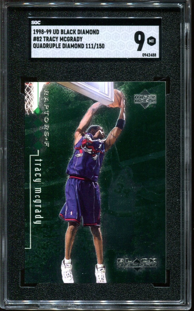 NBA Tracy McGrady 1998 UD 50枚限定 1998-99 Upper Deck TRACY McGRADY Quantum Die-Cut Next Wave