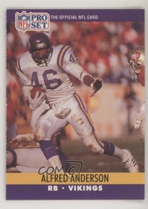 1990 Pro Set Alfred Anderson #565