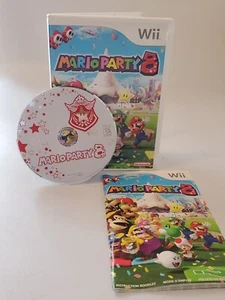 Mario Party 8 (Nintendo Wii, 2007) Complete w/ Manual Tested Working Smoke Free - Picture 1 of 7