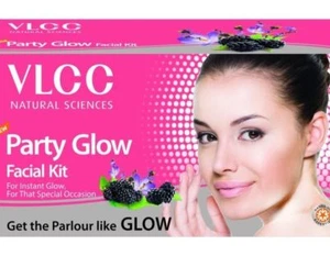 vlcc Party Glow facial kit For Instant Complexion Golden Glow supple Skin 60 gm - Picture 1 of 4