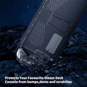 Kickstand Protective Case For Valve Steam Deck TPU Cover Protector W/ Stand Base - Zdjęcie 1 z 7