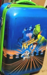 Hard Shell Rolling Luggage 20 inch vintage toy story action heroes - Picture 1 of 1