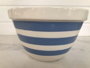 Vintage Cornishware Blue Striped Bowl No. 30 England - Picture 1 of 9