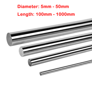 Cylinder Rail Linear Shaft 5mm - 50mm Hardened 45# Steel Smooth Rod Optical Axis - Picture 1 of 7