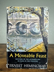 A Moveable Feast by Ernest Hemingway (1964, HCDJ) BCE - Picture 1 of 11
