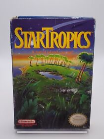 Startropics (Nintendo NES, 1990) CIB w/Letter Tested