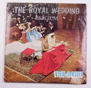 View-Master The Royal Wedding Belgium Baudouin/Fabiola - 3 reel packet C355 - Picture 1 of 4