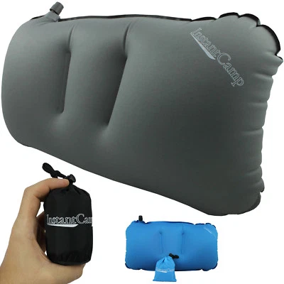 InstantCampTM Lightweight "Cloud" Camping Backpacking Hiking Pillow - Inflatable - Image 1 of 4